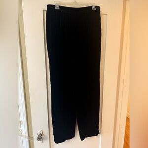 David Dart Elegant Women's Velvet Black Pants Size 1X.